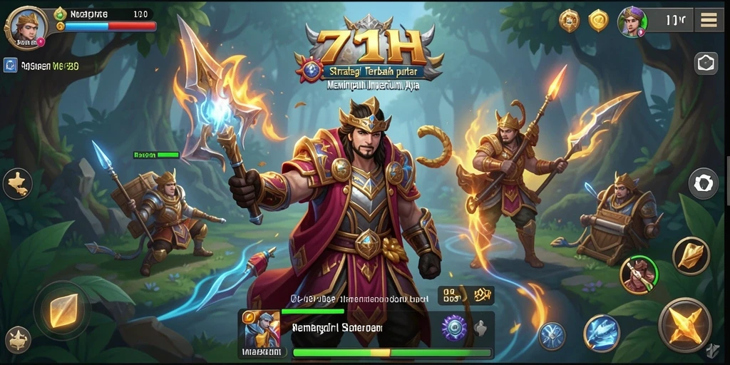 Tampilan gameplay 71H yang menegangkan dan strategis.