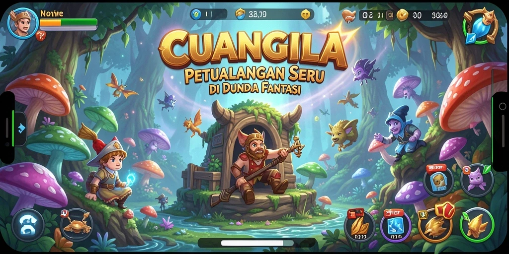 Tampilan gameplay CUANGILA yang mendebarkan dan penuh aksi.