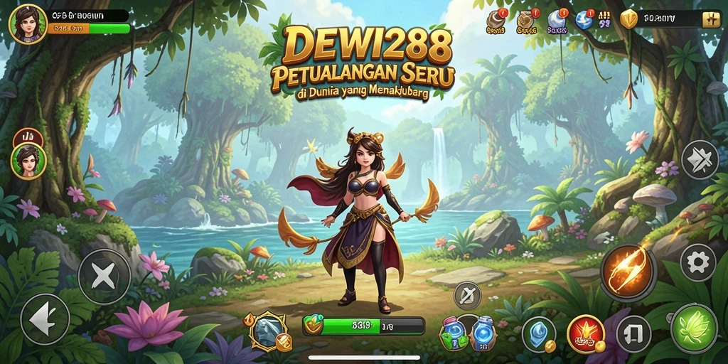 Gameplay seru DEWI288 dalam dunia petualangan yang menantang.