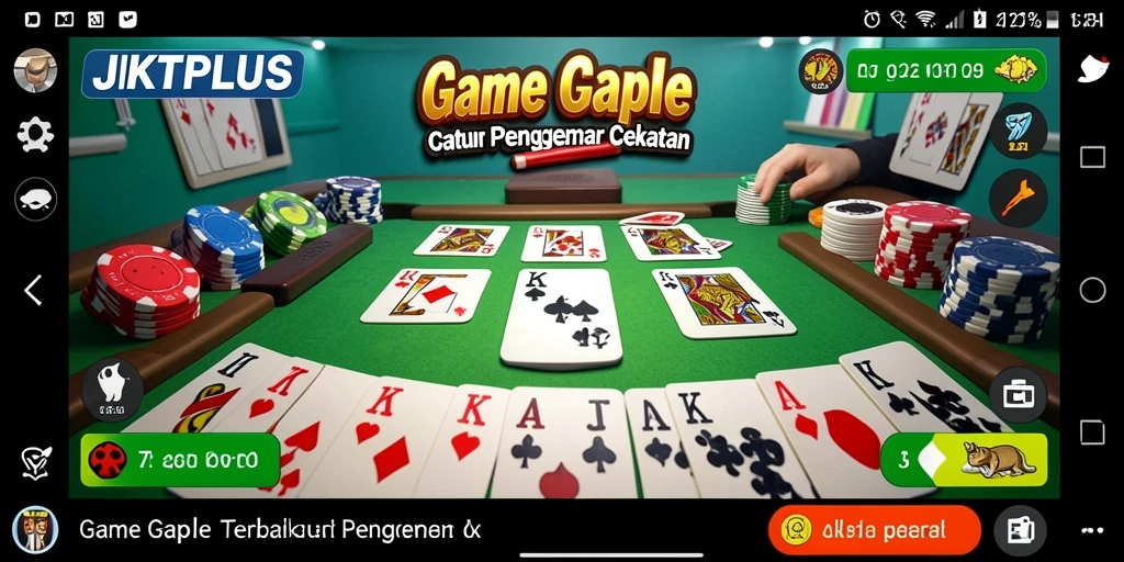 Tampilan gameplay JKTPLUS yang seru dan interaktif.