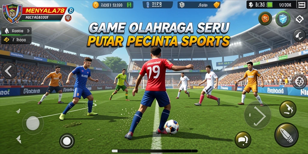 Tampilan seru dalam bermain olahraga di MENYALA78.
