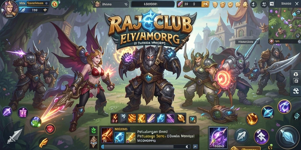 Gameplay seru dan interaktif di dunia RAJACLUB.
