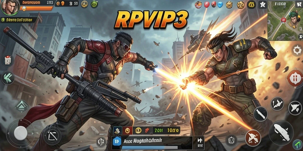 Gameplay mendebarkan dengan aksi tempur yang intens.