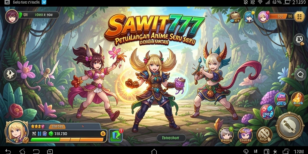 Gameplay seru dan penuh warna di SAWIT777.
